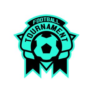 Tournament Football logo template Thumbnail