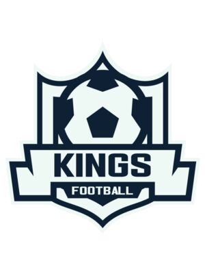 Kings Football logo template