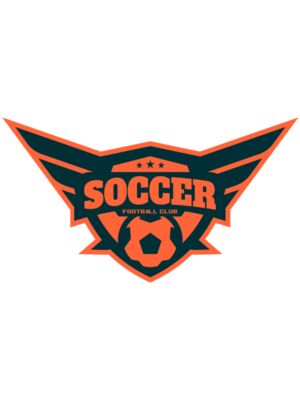 Soccer football club logo template