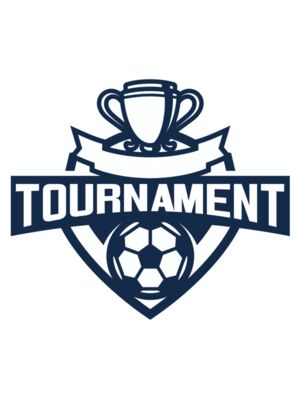 Tournament Football logo template 03