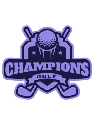 Champions Golf logo template