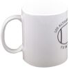 15oz White Ceramic Mug Thumbnail