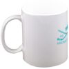 15oz White Ceramic Mug Thumbnail
