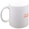 15oz White Ceramic Mug Thumbnail